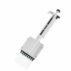 Multichannel Pipette Chemical Lab Equipment Digital Adjustable Micropipette Laboratory 8 Channels Pipette 12 Channels (Size : 8 Channels 0.5-10ul)