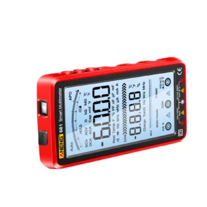 ANENG 681 6000 Counts Digital Multimeter Smart Anti-burn Rechargeable Universal Meter NCV Tester 5-inch Large LCD with Backlit